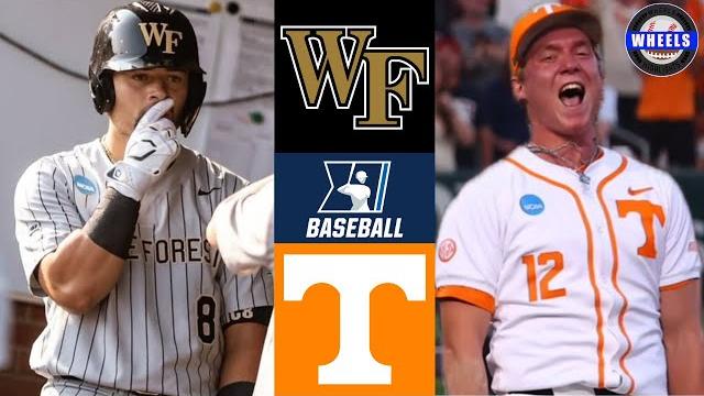 Wake Forest vs #14 Tennessee | Winner To Super Regionals | 2025 College Baseball Highlights Wake Forest vs #14 Tennessee | Winner To Super Regionals | 2025 College Baseball Highlights