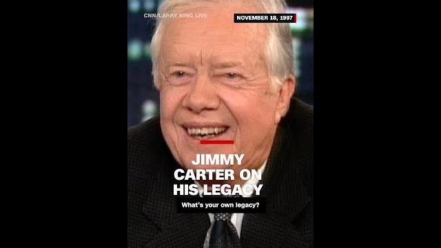 Jimmy Carter on his legacy Jimmy Carter on his legacy