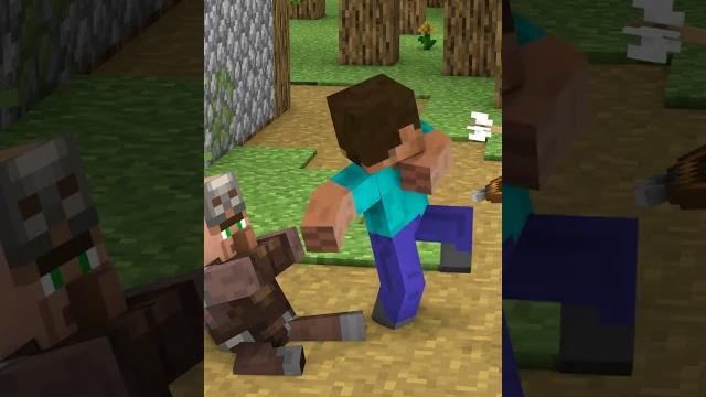 MINECRAFT ON 1000 PING with Pillager Raid - Minecraft Animation MINECRAFT ON 1000 PING with Pillager Raid - Minecraft Animation
