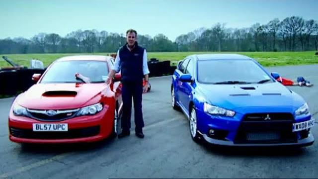 Mitsubishi Evo vs. Subaru Impreza (HQ) | Top Gear Mitsubishi Evo vs. Subaru Impreza (HQ) | Top Gear