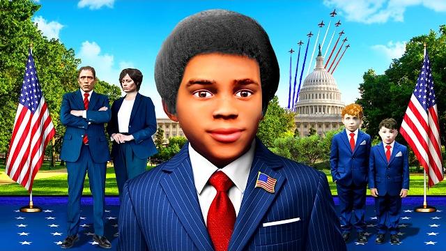 Adopted by the PRESIDENT'S FAMILY in GTA 5! Adopted by the PRESIDENT'S FAMILY in GTA 5!