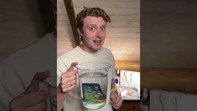Если iPhone упал в воду Если iPhone упал в воду