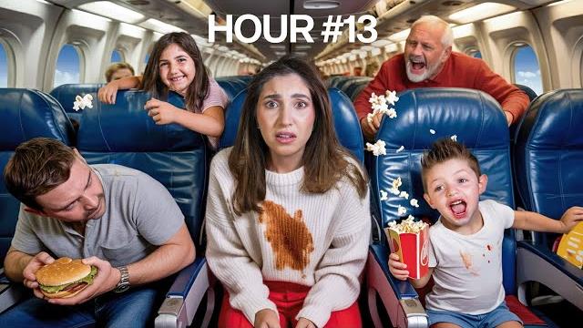 Trapped on a Plane for 16 Hours Straight! Trapped on a Plane for 16 Hours Straight!