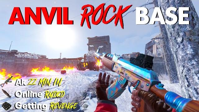 Living In an EPIC ANVIL ROCK BASE | 14,000-hour player - Official Vanilla Rust | Online Raided Living In an EPIC ANVIL ROCK BASE | 14,000-hour player - Official Vanilla Rust | Online Raided