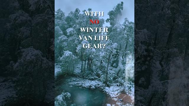 What Happens when you get a BLIZZARD in Summer without Winter Gear? – Cozy Van Life Solo Camping What Happens when you get a BLIZZARD in Summer without Winter Gear? – Cozy Van Life Solo Camping