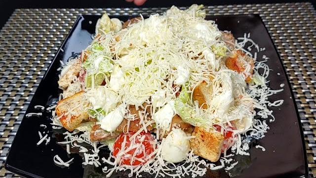Салат "ЦЕЗАРЬ"! Вкус Как в Ресторане, а Готовлю Его Дома! Салат "ЦЕЗАРЬ"! Вкус Как в Ресторане, а Готовлю Его Дома!