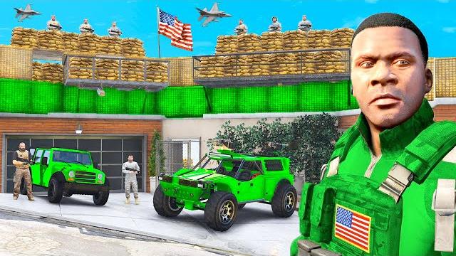 ДОМ ФРАНКЛИНА СТАЛ ВОЕННОЙ БАЗОЙ в GTA 5! ДОМ ФРАНКЛИНА СТАЛ ВОЕННОЙ БАЗОЙ в GTA 5!