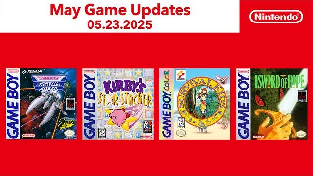 Game Boy – May 2025 Game Updates – Nintendo Classics Game Boy – May 2025 Game Updates – Nintendo Classics