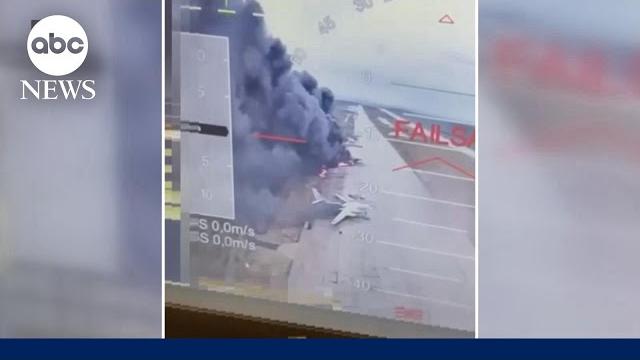 Ukraine targets Russian airfields in drone attack Ukraine targets Russian airfields in drone attack
