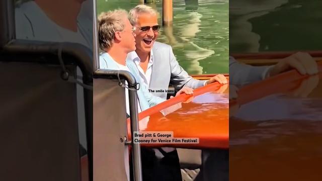 Brad Pitt & his friend George Clooney arrived for Venice Film Festival #bradpitt #george #hollywood Brad Pitt & his friend George Clooney arrived for Venice Film Festival #bradpitt #george #hollywood