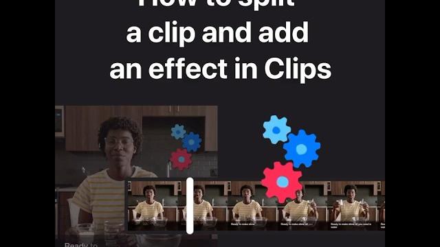 How to split a clip and add an effect in Clips on iPhone, iPad, and iPod touch — Apple Support How to split a clip and add an effect in Clips on iPhone, iPad, and iPod touch — Apple Support
