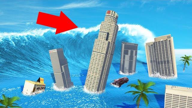 SURVIVE The TSUNAMI In GTA 5! (Mods) SURVIVE The TSUNAMI In GTA 5! (Mods)