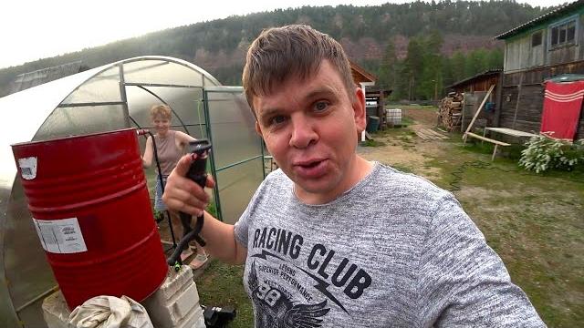 Про хитрую систему полива, операцию по спасению от заморозка, заготовку папоротника и Настин Др Про хитрую систему полива, операцию по спасению от заморозка, заготовку папоротника и Настин Др