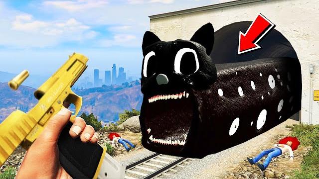 МУЛЬТЯШНЫЙ КОТ ПОЕЗД ПОЖИРАТЕЛЬ в ГТА 5 МОДЫ! CARTOON CAT TRAIN EATER ОБЗОР МОДА в GTA 5 ВИДЕО МУЛЬТЯШНЫЙ КОТ ПОЕЗД ПОЖИРАТЕЛЬ в ГТА 5 МОДЫ! CARTOON CAT TRAIN EATER ОБЗОР МОДА в GTA 5 ВИДЕО