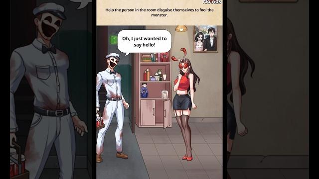 Nightmare Puzzle: The Unknown - Level 27 - Help the person in the room disguise themselves to fool.. Nightmare Puzzle: The Unknown - Level 27 - Help the person in the room disguise themselves to fool..