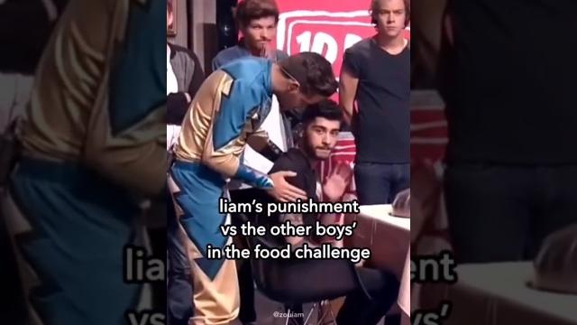Liam's punishment vs the other boys in the food challenge#liampayne #onedirection #1dforever Liam's punishment vs the other boys in the food challenge#liampayne #onedirection #1dforever
