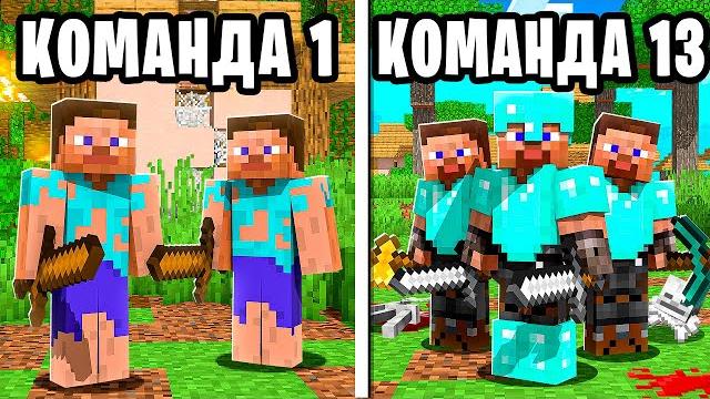 ГОЛОДНЫЕ ИГРЫ в Майнкрафт на 100 игроков | ПОЛНЫЙ ФИЛЬМ ГОЛОДНЫЕ ИГРЫ в Майнкрафт на 100 игроков | ПОЛНЫЙ ФИЛЬМ