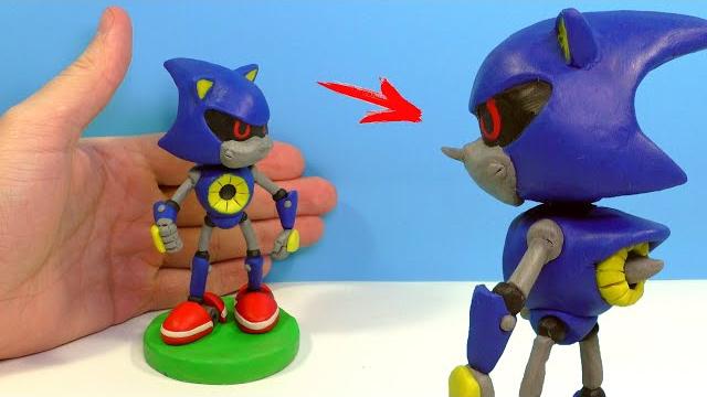 СОНИК АНИМАТРОНИК - Лепим Metal Sonic | Видео Лепка СОНИК АНИМАТРОНИК - Лепим Metal Sonic | Видео Лепка