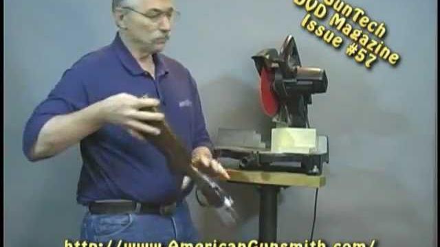 Shortening a Buttstock: Jack Landis Demonstrates Shortening a Buttstock: Jack Landis Demonstrates