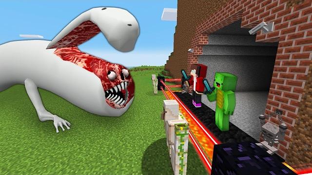 Found Longest Scary Bridge Worms Tunnel at Night in Minecraft!! Found Longest Scary Bridge Worms Tunnel at Night in Minecraft!!