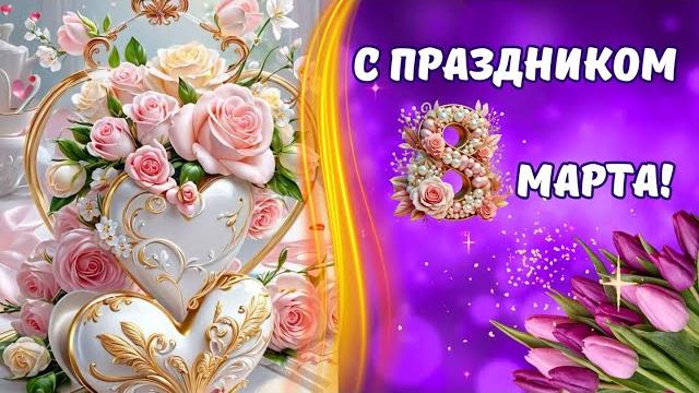 Весенняя Сказка Для Любимых Женщин! Поздравление С 8 Марта. С 8 Марта! #8марта #8марта2025 Весенняя Сказка Для Любимых Женщин! Поздравление С 8 Марта. С 8 Марта! #8марта #8марта2025