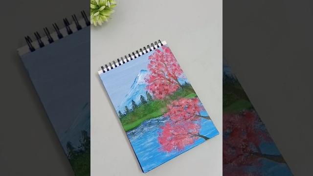 Spring Landscape | Nature in Full Bloom. #art #painting #nature #creativeart #springtime #shorts Spring Landscape | Nature in Full Bloom. #art #painting #nature #creativeart #springtime #shorts