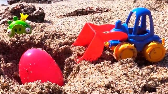 Видео про экскаватор на пляже. Игра для детей "горячо-холодно" Видео про экскаватор на пляже. Игра для детей "горячо-холодно"