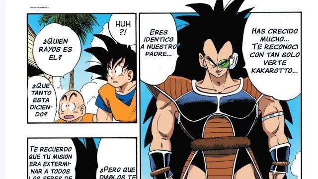 La llegada de raditz #dragonball La llegada de raditz #dragonball