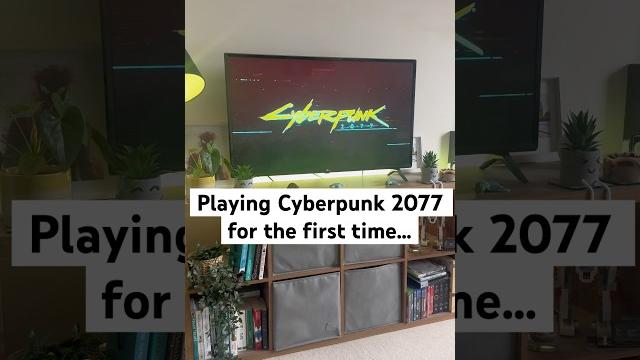 pov: FIRST time playing CYBERPUNK 2077 Been nice working with you too V & Jonny #cyberpunk2077 pov: FIRST time playing CYBERPUNK 2077 Been nice working with you too V & Jonny #cyberpunk2077