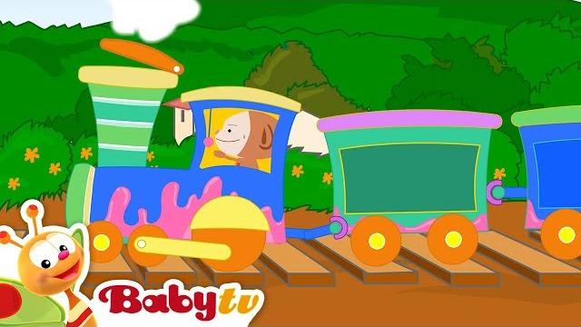 Oliver - Train | Shapes for Kids | Cartoons @BabyTV Oliver - Train | Shapes for Kids | Cartoons @BabyTV