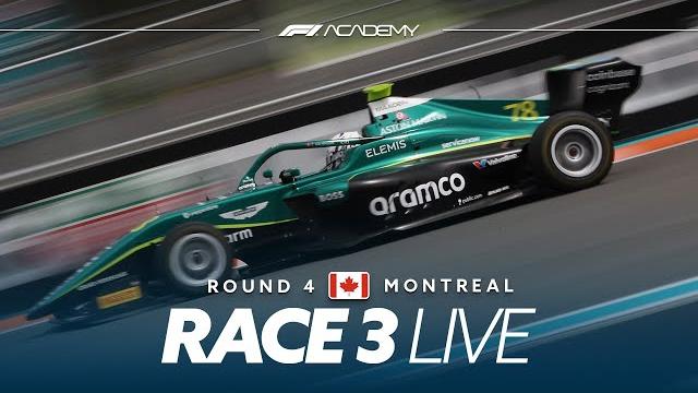 LIVE: Race 3 | Montreal 2025 | F1 Academy LIVE: Race 3 | Montreal 2025 | F1 Academy