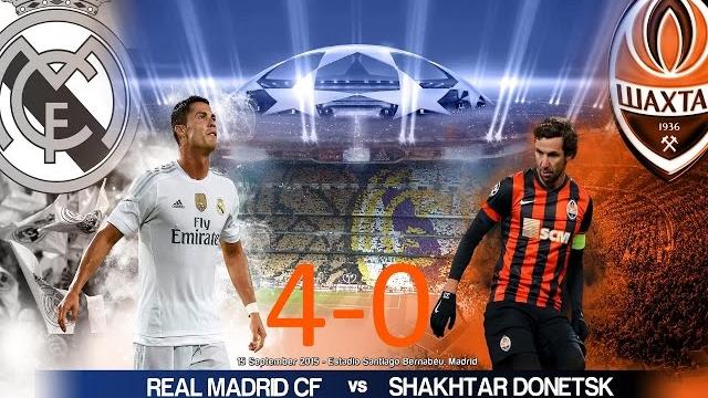Реал Мадрид - Шахтер Донецк 4:0 Видео обзор голов матча 15.09.2015 Real Madrid vs Shahter Donetsk Реал Мадрид - Шахтер Донецк 4:0 Видео обзор голов матча 15.09.2015 Real Madrid vs Shahter Donetsk