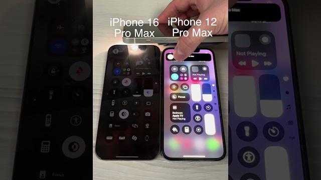 iPhone 12 Pro Max vs 16 Pro Max Brightness Test! ️ Which One Wins? #iPhone16ProMax #TechTest iPhone 12 Pro Max vs 16 Pro Max Brightness Test! ️ Which One Wins? #iPhone16ProMax #TechTest