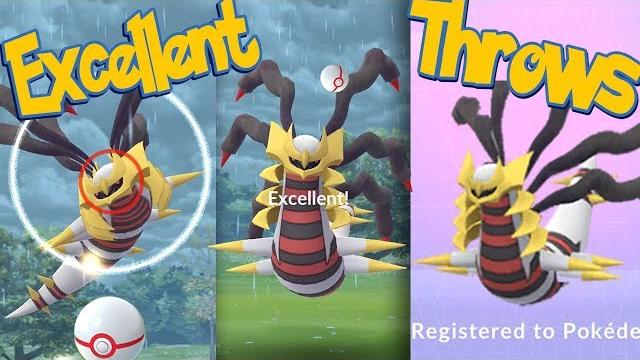 GIRATINA ORIGIN FORME Excellent Throws EVERY TIME! How To Hit More Excellent Throws | Pokemon Go GIRATINA ORIGIN FORME Excellent Throws EVERY TIME! How To Hit More Excellent Throws | Pokemon Go