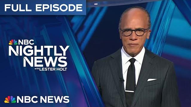 Nightly News Full Broadcast - May 23 Nightly News Full Broadcast - May 23