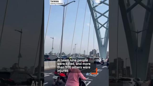 Strongest Earthquake in 25 Years Rattles Taiwan Strongest Earthquake in 25 Years Rattles Taiwan