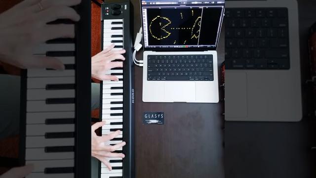 Drawing Pac-Man With a Piano (Live MIDI Art) Drawing Pac-Man With a Piano (Live MIDI Art)