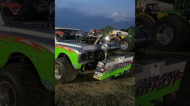 "Fantasy" Super Modified 4wd truck start up! #ProPulling #4x4 #Truck #Supercharged #Chevy "Fantasy" Super Modified 4wd truck start up! #ProPulling #4x4 #Truck #Supercharged #Chevy