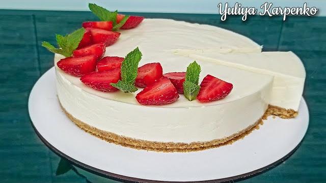 Cheesecake ► No Bake In 20 Minutes ► Easy As Plain Cheesecake ► No Bake In 20 Minutes ► Easy As Plain