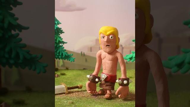Growing a moustache is hard work! #clashofclans #clash #barbarian #supercell #stopmotion #animation Growing a moustache is hard work! #clashofclans #clash #barbarian #supercell #stopmotion #animation