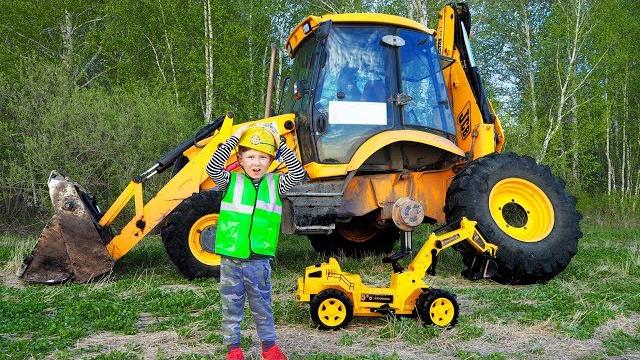 Сеня Ремонтирует Сломанные ТРАКТОРЫ | Веселые истории Для Детей Сеня Ремонтирует Сломанные ТРАКТОРЫ | Веселые истории Для Детей