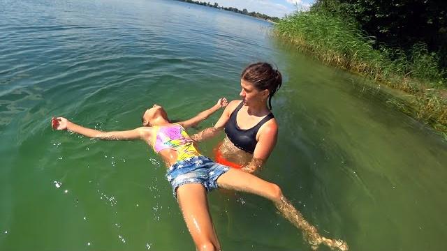 Vlog Классные Прыжки в воду. День на Озере купаемся Vlog Классные Прыжки в воду. День на Озере купаемся