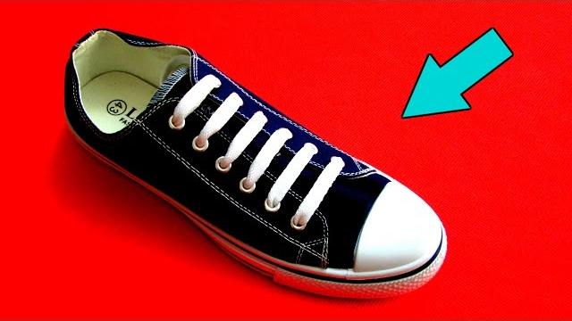 КАК ЗАВЯЗАТЬ ШНУРКИ НА КРОССОВКАХ. САМЫЙ ЛУЧШИЙ СПОСОБ КАК ЗАВЯЗАТЬ ШНУРКИ НА КРОССОВКАХ. САМЫЙ ЛУЧШИЙ СПОСОБ