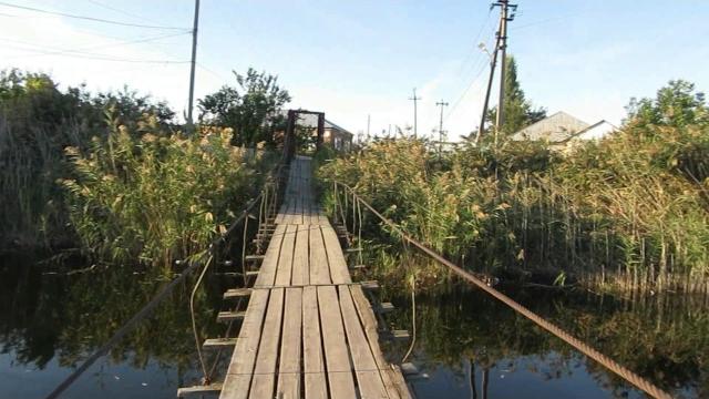 Подвесной мост Морозовск Подвесной мост Морозовск