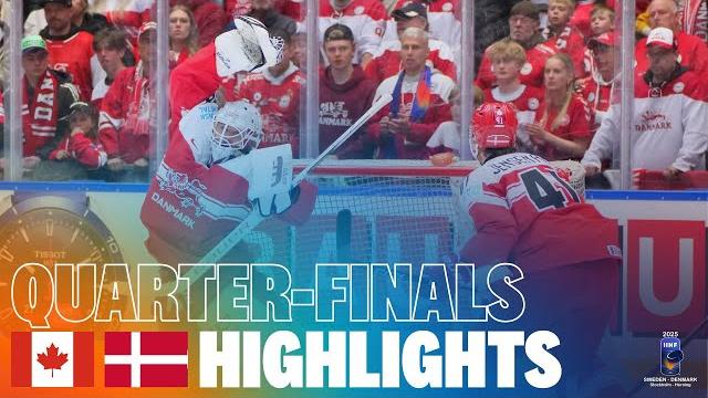 Highlights: CANADA vs DENMARK | 2025 #MensWorlds #IIHF Highlights: CANADA vs DENMARK | 2025 #MensWorlds #IIHF