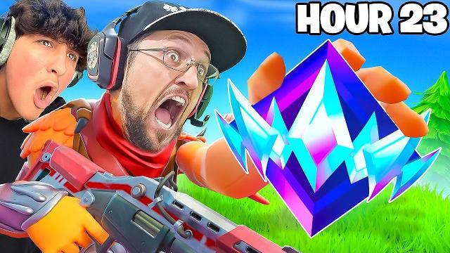 UNREAL in 24 Hours! Fortnite Ranked Challenge (Dad Vs Son) UNREAL in 24 Hours! Fortnite Ranked Challenge (Dad Vs Son)