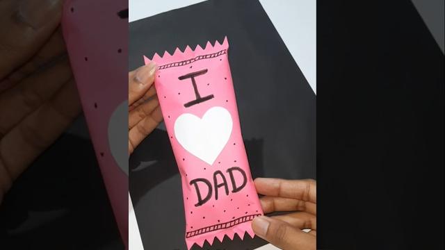 Father's Day Gift Making Idea | Chocolate Gift Wrapping Ideas | Father's Day Craft 2025 #shorts Father's Day Gift Making Idea | Chocolate Gift Wrapping Ideas | Father's Day Craft 2025 #shorts