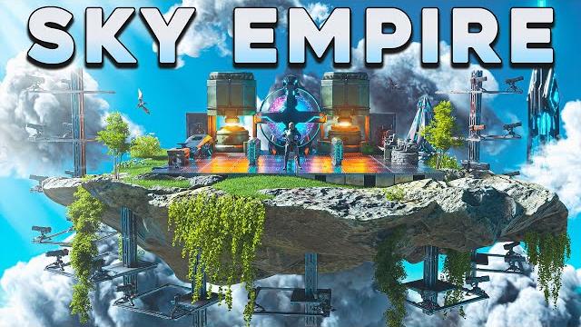 I Built a Sky Empire at the Highest Point in ARK PvP... I Built a Sky Empire at the Highest Point in ARK PvP...