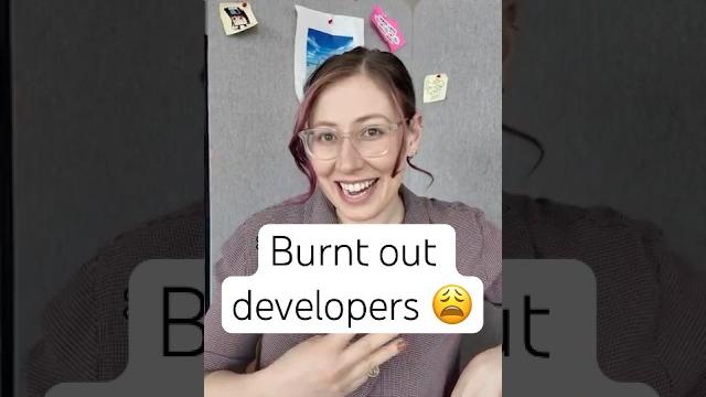 3 signs you're a burnt out dev with @JetBrainsTV 3 signs you're a burnt out dev with @JetBrainsTV