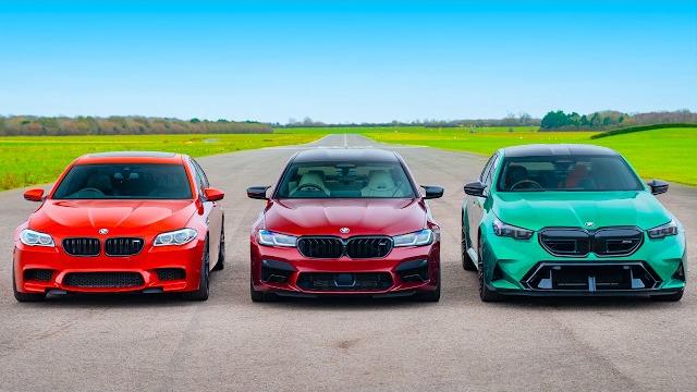 Заезд нового поколения BMW M5! Заезд нового поколения BMW M5!